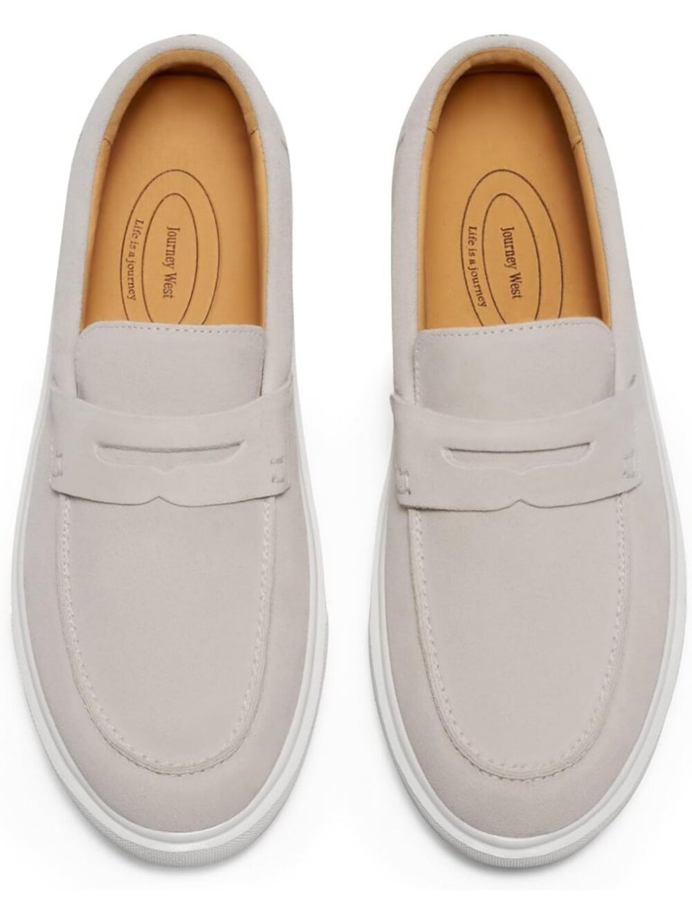 Stylish Suede Slip-On Penny Loafers | Comfortable Men's Sneakers Shoes